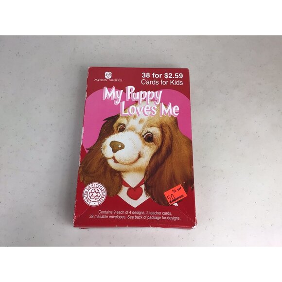 Dog Valentine Cards American Greetings NEW - Picture 3 of 4
